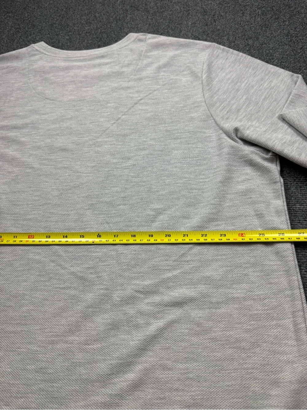 Tommy Bahama Men's Gray Textured Long Sleeve Crewneck Lounge Shirt Size XXL